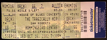 Load image into Gallery viewer, 2002 Tragically Hip Unused Concert Ticket Music Toronto Hummingbird Centre
