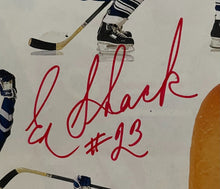 Load image into Gallery viewer, 1994 NHL Old Timers Program Signed x14 Shack Richard ++ Autographed Vtg Hockey
