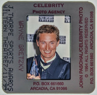 1994 Wayne Gretzky 35mm Slide John Pascal Celebrity Photo Hockey Vintage NHL