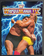 1988 WWF WrestleMania IV Program Hulk Hogan Andre The Giant Trump Plaza WWE