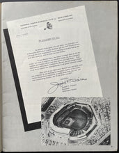 Load image into Gallery viewer, 1957 World Series MLB Baseball Program Milwaukee County Stadium Braves Yankees
