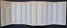 Load image into Gallery viewer, 1974/1975 NHL Pocket Schedule Molson Ontario TV Hockey Vintage NHL Unmarked
