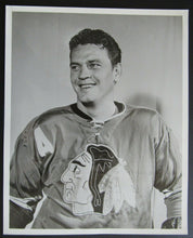 Load image into Gallery viewer, 1963 / 1964 NHL Chicago Blackhawks Howie Young Team issued Photo Vintage Hockey
