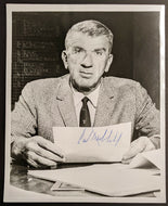 1960's Carl Hubbell Autographed Vintage Photo Signed MLB Baseball HOFer 8x10