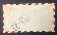Load image into Gallery viewer, 1934 Air Mail Cover Autographed By Brother Pilots Adamowicz NYC-Poland Attempt
