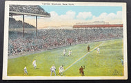 1920's Vintage New York Yankee Stadium MLB Baseball Postcard Interior View