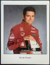 Load image into Gallery viewer, Signed Champ Car Champion Gil De Ferran Autographed Photo Penske Racing Original
