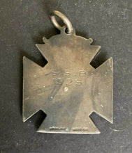 Load image into Gallery viewer, 1925 Vintage Baseball Sterling Silver Medal Vtg Canadian

