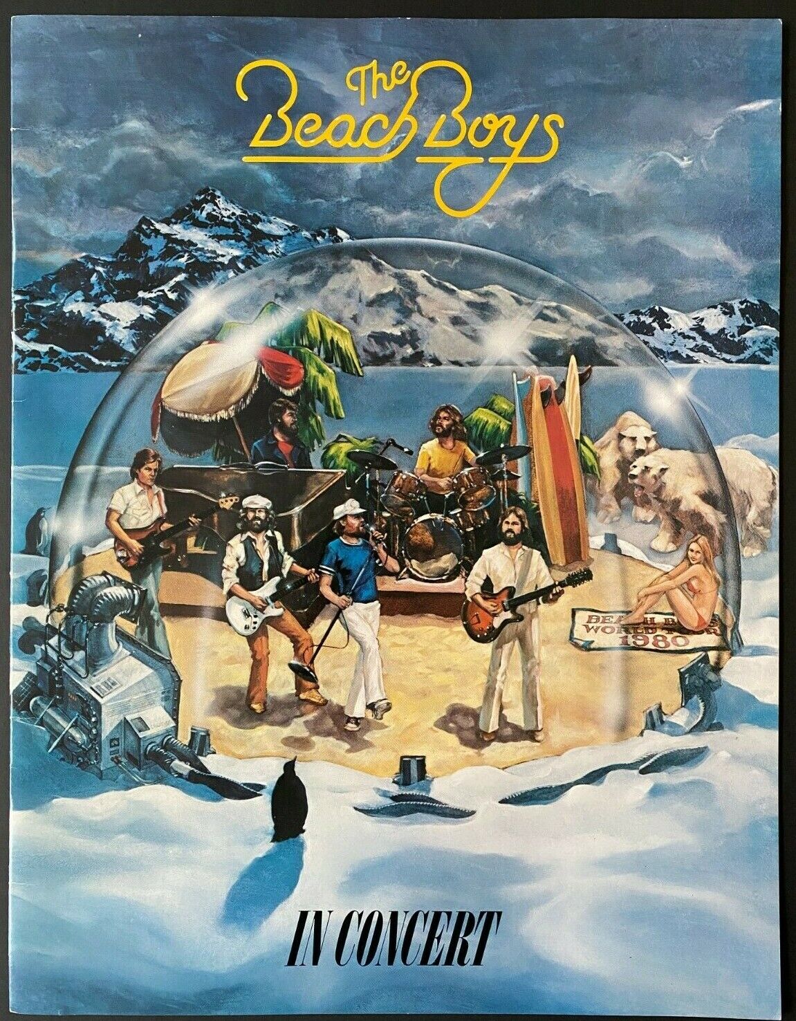 1980 The Beach Boys Keepin' the Summer Alive Concert Tour Program