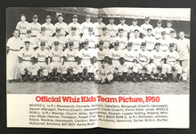 Load image into Gallery viewer, 1975 Philadelphia Phillies The Whiz Kid Silver Anniversary Vintage MLB Program
