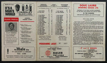 Load image into Gallery viewer, 1971 Maple Leaf Gardens Toronto Marlboros Hockey Program v Kitchener Rangers

