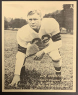 1949 Cleveland Browns NFL Football Team Issued Photo Player Lin Houston Vintage