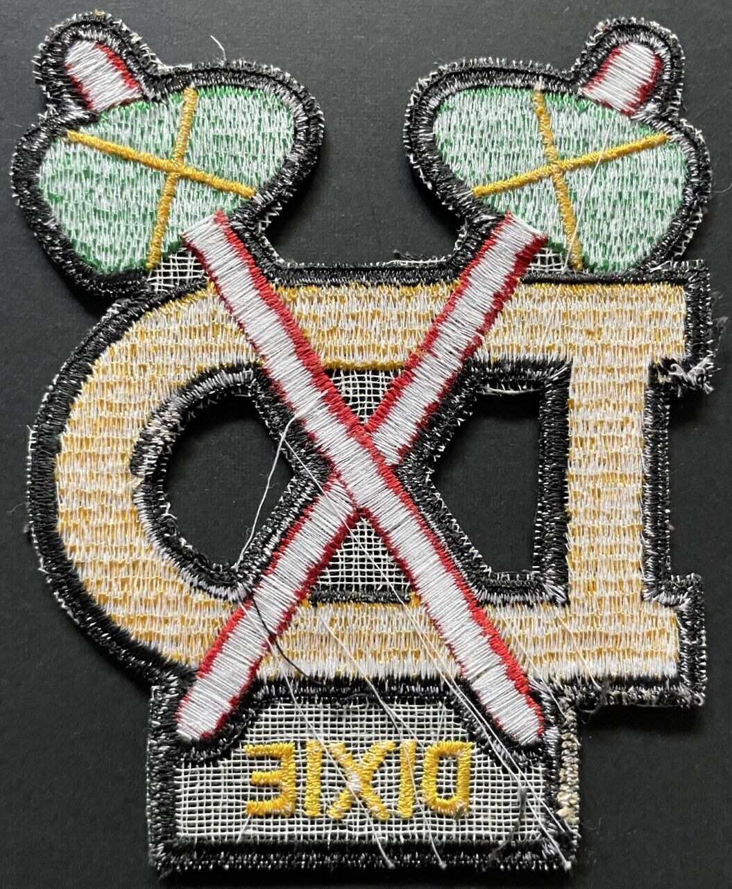 Circa 1970's Dixie Beehives Junior B Hockey Patch Vintage Unused