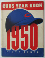 1950 MLB Baseball Chicago Cubs Season Yearbook Wrigley Field Frankie Frisch