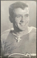 1950s Boom Boom Geoffrion Autographed Montreal Canadiens Photograph Signed