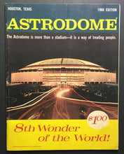 Load image into Gallery viewer, 1966 MLB Baseball Houston Astrodome Astros Yearbook Various Events Inside
