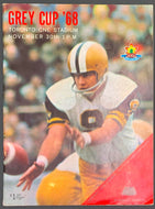 1968 Grey Cup Program CFL Football CNE Ottawa Rough Riders Calgary Stampeders