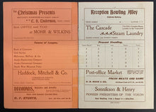 Load image into Gallery viewer, Very Rare 1900 Dawson Hockey League Vintage Two Game Program Full Lineups Vtg
