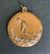 1913 Vintage Junior Soccer Football Medal Vtg