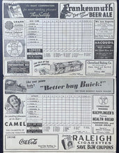 Load image into Gallery viewer, 1939 Detroit Tigers 8 Page Foldout Scorecard Program MLB Baseball vs NY Yankees
