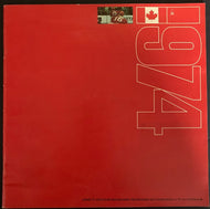 1974 Canada Russia Summit Series Program Home Edition Hockey Vintage Bobby Hull