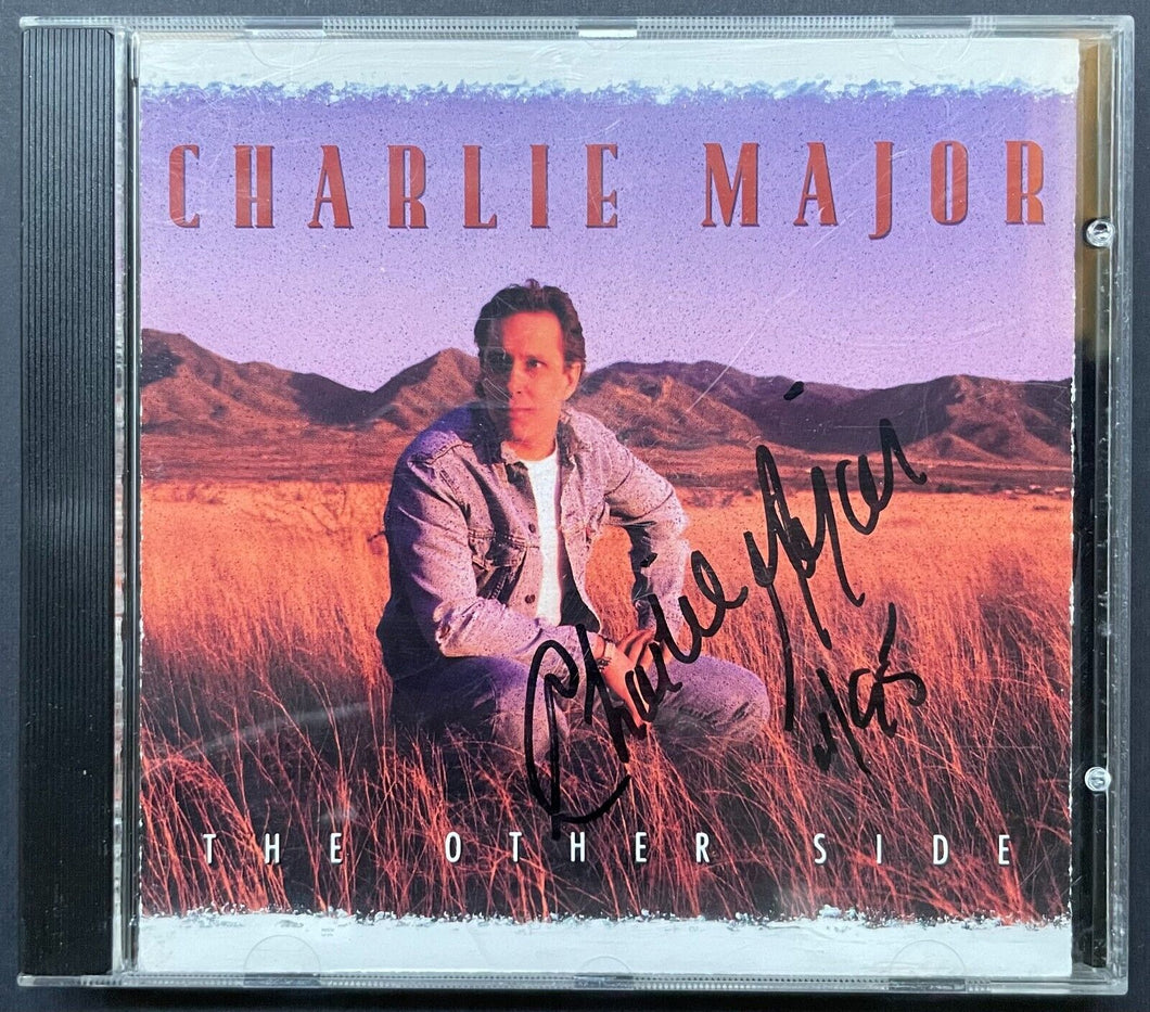Charlie Major Autographed CD Booklet Signed Country Music CD Included