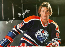 Load image into Gallery viewer, 1982 Wayne Gretzky 7 Up Promo Poster Facsimile Signed Edmonton Oilers Hockey
