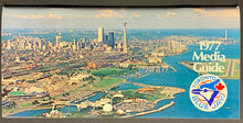 Load image into Gallery viewer, 1977 Toronto Blue Jays Baseball Media Guide Inaugural Season MLB Exhibition
