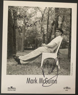 2001 Mark McGuinn Signed Photo BMG Music Canada Autographed Country
