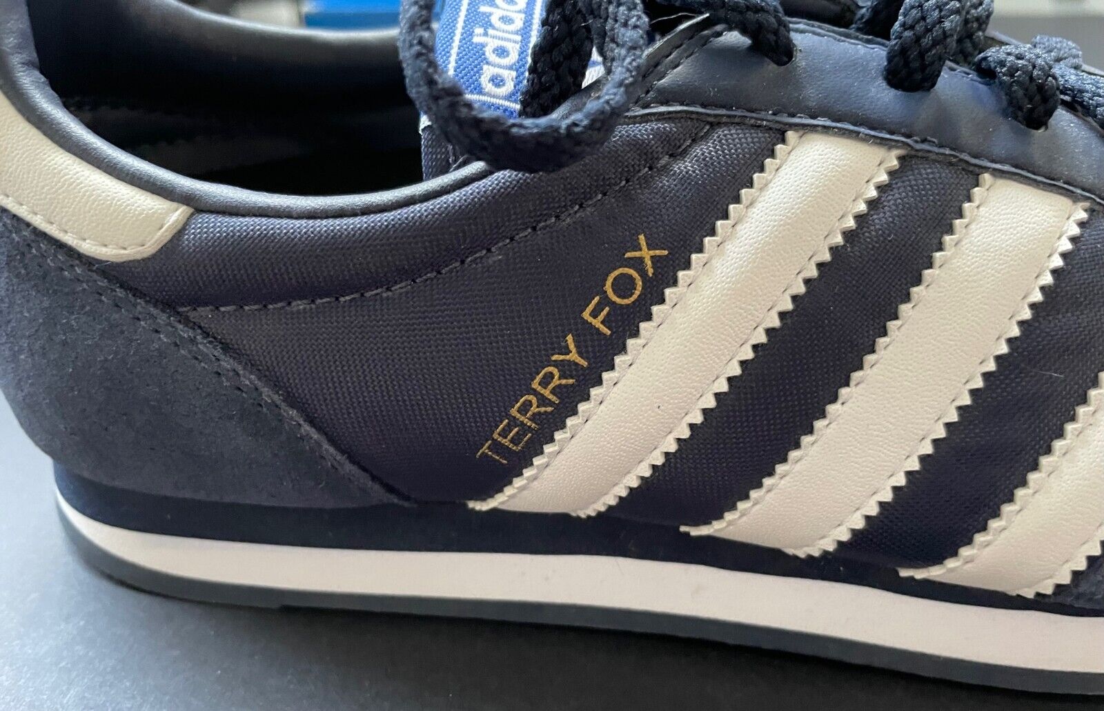 Terry Fox 25th Anniversary Adidas Orion Shoes 1980 Marathon Of Hope Si –  Glory Days Collectibles