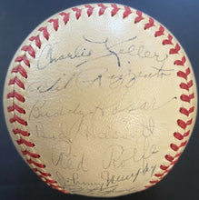 Load image into Gallery viewer, 1942 New York Yankees Autographed Signed Reach Baseball Joe DiMaggio MLB JSA LOA
