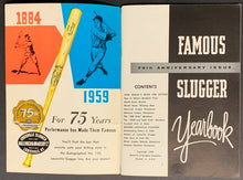 Load image into Gallery viewer, 1959 Stan Musial Famous Slugger Vintage Yearbook Baseball Bat Louisville Slugger
