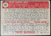 Load image into Gallery viewer, 1952 Topps Baseball #283 Phil Masi MLB Card Chicago White Sox 5th Series
