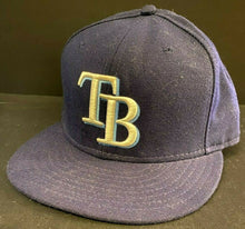 Load image into Gallery viewer, Tampa Bay Rays Team Issue MLB Baseball Cap Hat New Era 59Fifty Size 7-1/2 New
