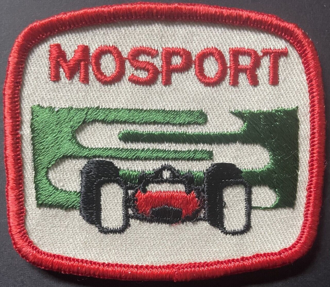 1960's Vintage Mosport Race Track Original Patch Car Racing Crest Automobile