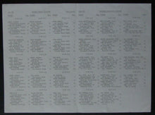 Load image into Gallery viewer, 3rd American Airlines Golf Tournament Pairing Sheet Signed By 7 NHL Players
