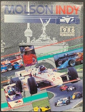 Load image into Gallery viewer, 1986 Inaugural Molson Indy Toronto Folio Brochure Press Notes Vintage
