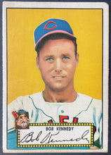 Load image into Gallery viewer, 1952 Topps Baseball Bob Kennedy #77 Cleveland Indians MLB Trading Card Vintage
