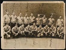 Load image into Gallery viewer, 1936 AHL Springfield Indians Photo Signed x14 George Boucher Autographed JSA LOA
