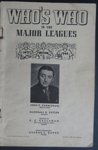 Load image into Gallery viewer, 1946 Who's Who In The Major League Baseball Guide 14th Edition Vintage MLB
