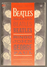 Load image into Gallery viewer, 1964 Vintage Beatles Rock Music Dell 20 Photo Wallet Fold Out Lennon McCartney
