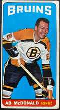 Load image into Gallery viewer, 1964-65 Vintage Boston Bruins Ab McDonald Topps Tallboy NHL Hockey Card
