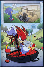 Load image into Gallery viewer, Sonic The Hedgehog Comic Book #3 Graphic Novel Ian Flynn Autographed Signed JSA
