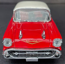 Load image into Gallery viewer, 1957 Chevrolet Belair Sport Coupe 1:43 Diecast Metal Matchbox Collectibles DVG02
