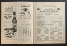 Load image into Gallery viewer, 1967 USAC Late Model Stock Car Race Program State Fair Park Speedway Milwaukee
