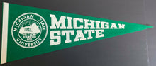 Load image into Gallery viewer, Vintage Michigan State University Full Size Pennant Founded 1855
