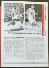Load image into Gallery viewer, 2008 Air Canada Centre NBA Program Toronto Raptors vs Dallas Mavericks Nowitzki
