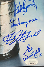 Load image into Gallery viewer, Autographed Boston Bruins 1969-70 Stanley Cup Champions Photo NHL Hockey Signed
