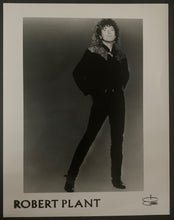 Load image into Gallery viewer, Robert Plant Publicity Photo Vintage Rock Music Led Zeppelin Promo Photograph
