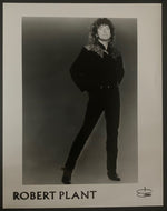 Robert Plant Publicity Photo Vintage Rock Music Led Zeppelin Promo Photograph